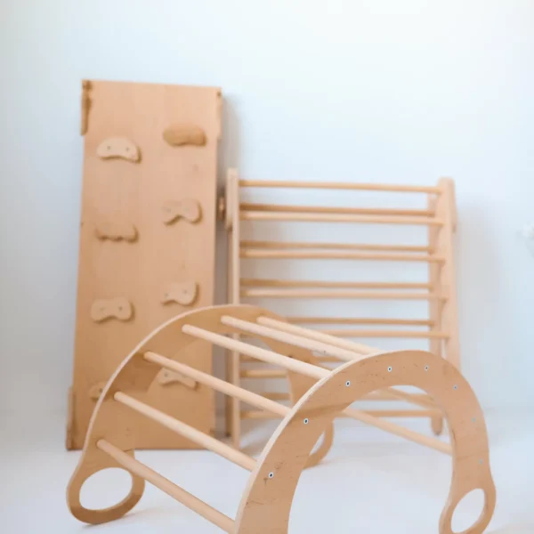 Triunghi Rampă și Balansoar Pikler