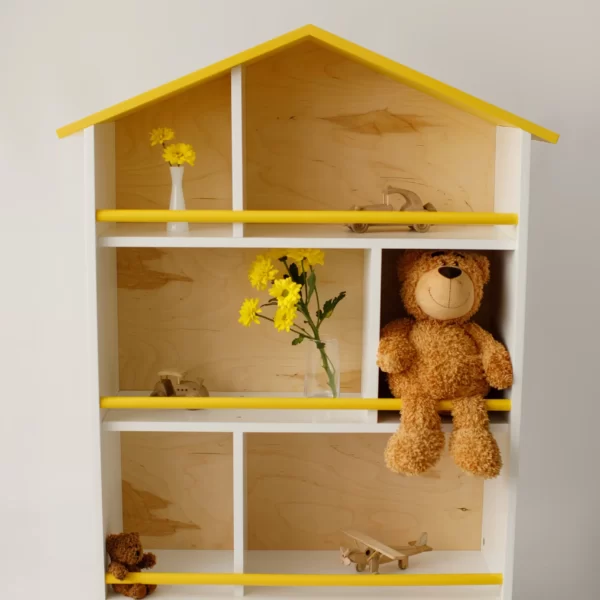 Biblioteca pentru copii galbena