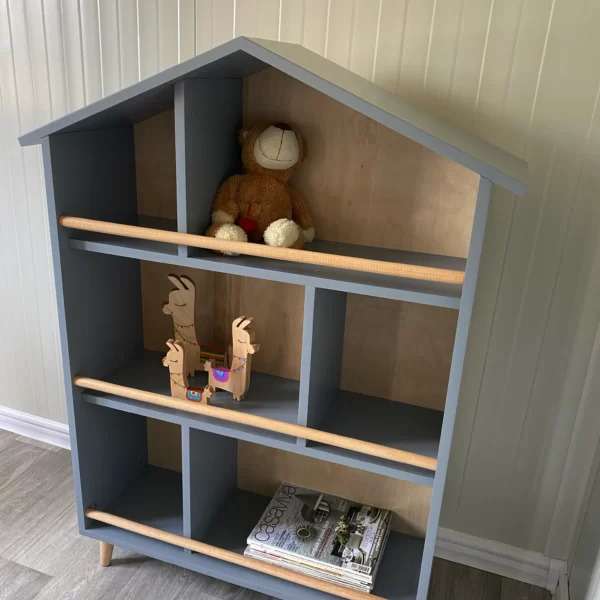 Bibliotecă pentru copii gri