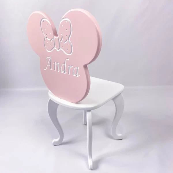 Scaun Minnie Mouse Clasic persic pentru copii