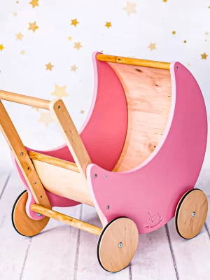 Carucior papusi roz